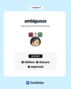 ambiguous definition and synonyms