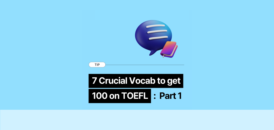 For those aiming for a TOEFL score of 100, we recommend 7 words for a perfect score.